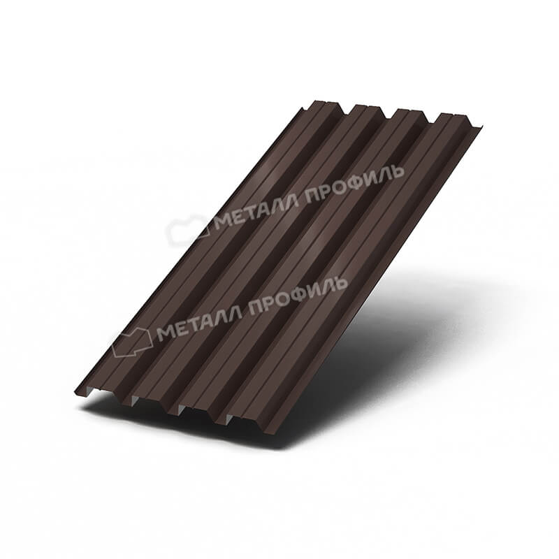 Фото: Профнастил Н60 х 845 - B (VALORI-20-DarkBrown-0.5) в Краснознаменске