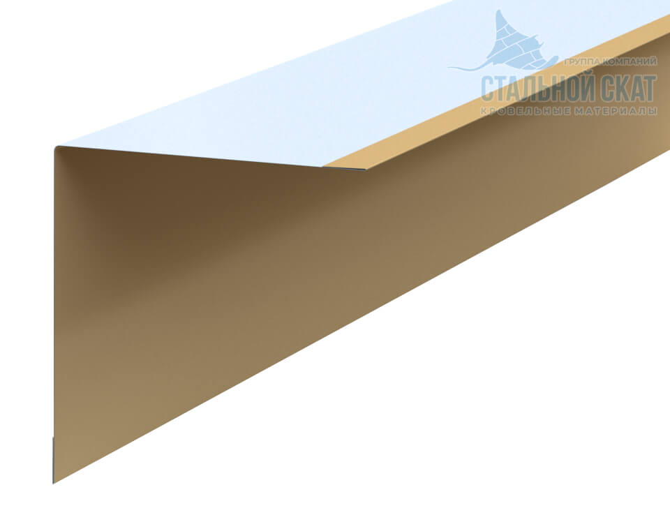 Планка угла внутреннего 75х75х3000 NormanMP (ПЭ-01-1014-0.5) в Краснознаменске