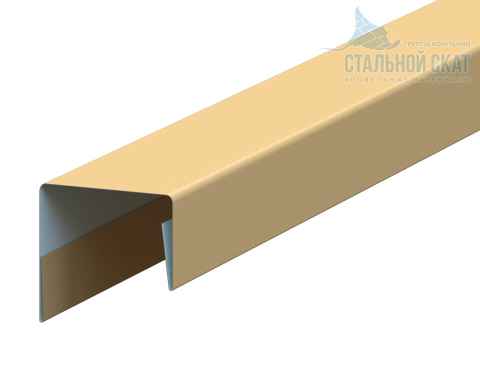 Планка П-образная 23х22х2000 NormanMP (ПЭ-01-1015-0.5) в Краснознаменске