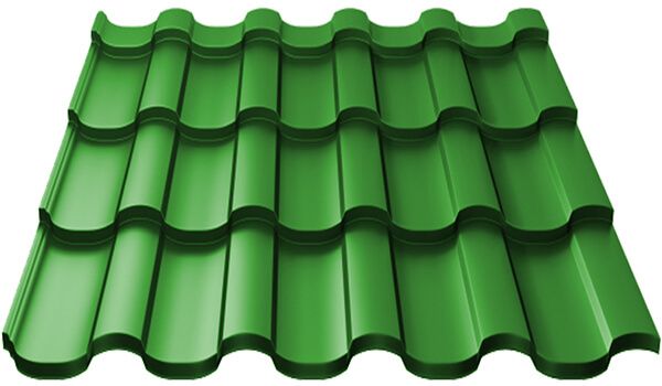 Металлочерепица МП Монтекристо-SL NormanMP (ПЭ-01-6018-0.5)