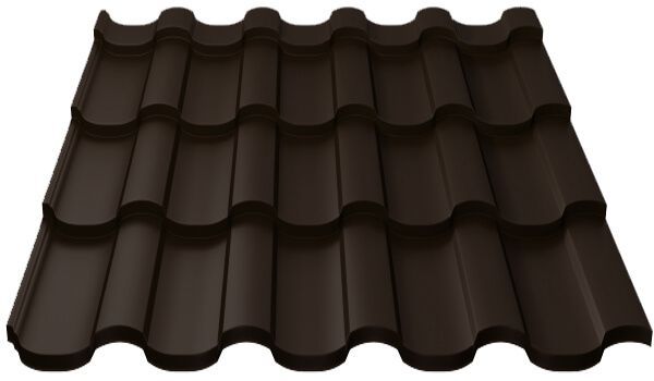 Металлочерепица МП Монтекристо-SL (PURETAN-20-RR32-0.5)